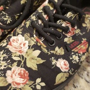 Floral Vans